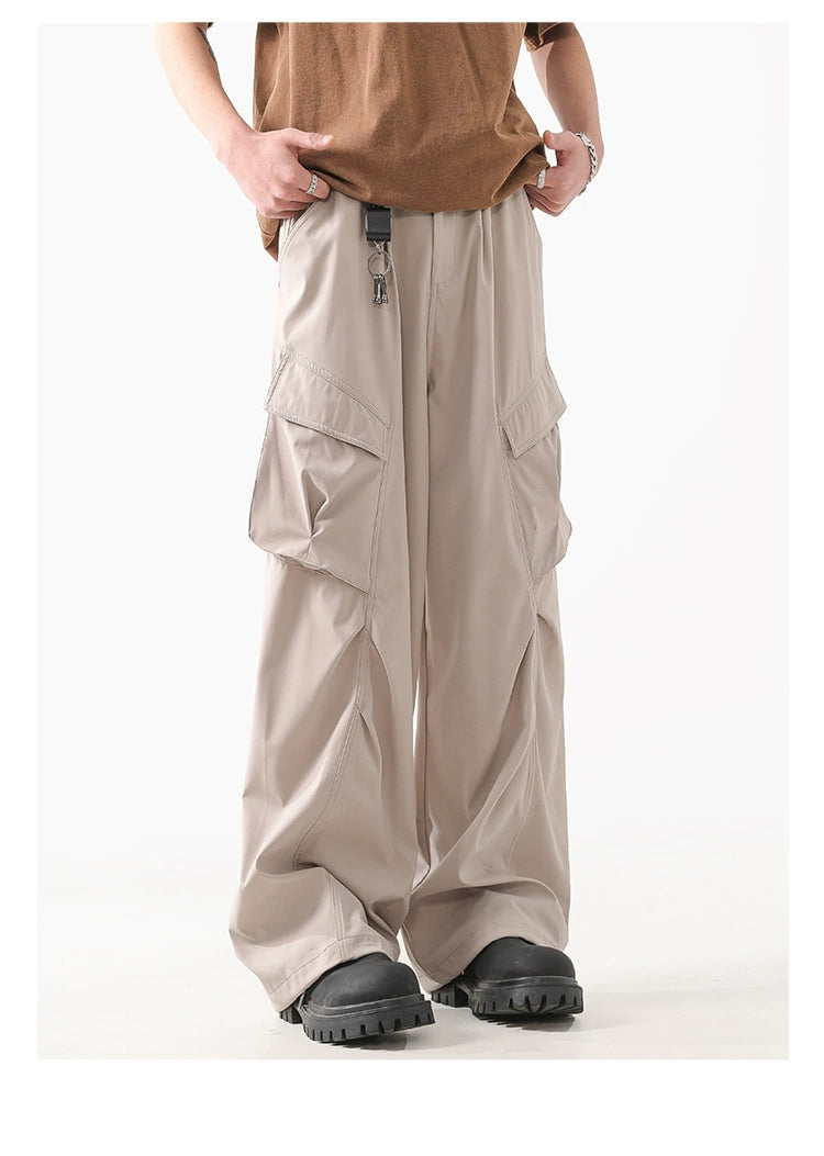デュアルポケット・ワイドカーゴパンツ