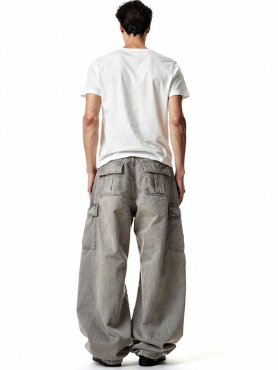 ボリュームワイドカーゴパンツ