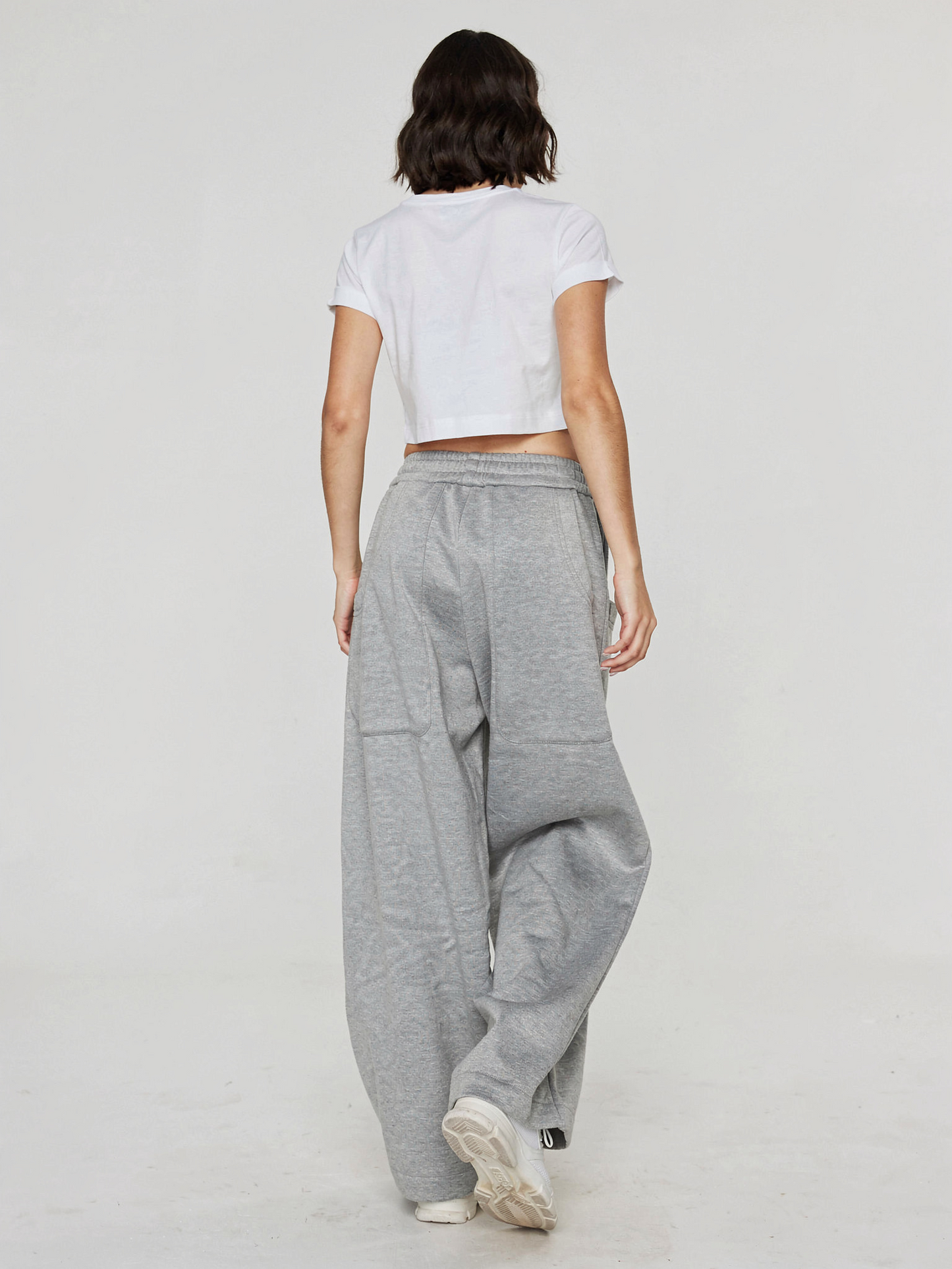 バレルレッグ スウェットパンツ