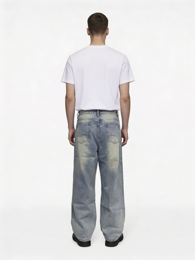 ワイドストレートクラシックデニム