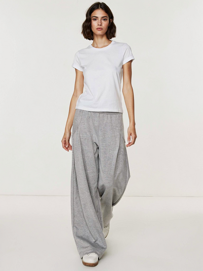 バレルレッグ スウェットパンツ