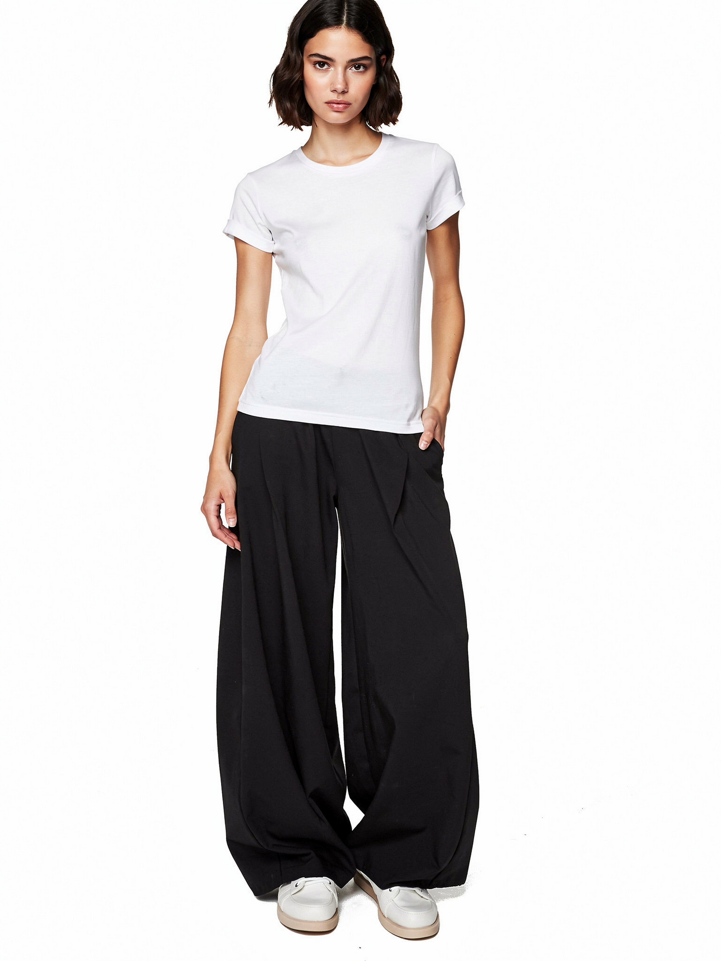 バレルレッグ スウェットパンツ