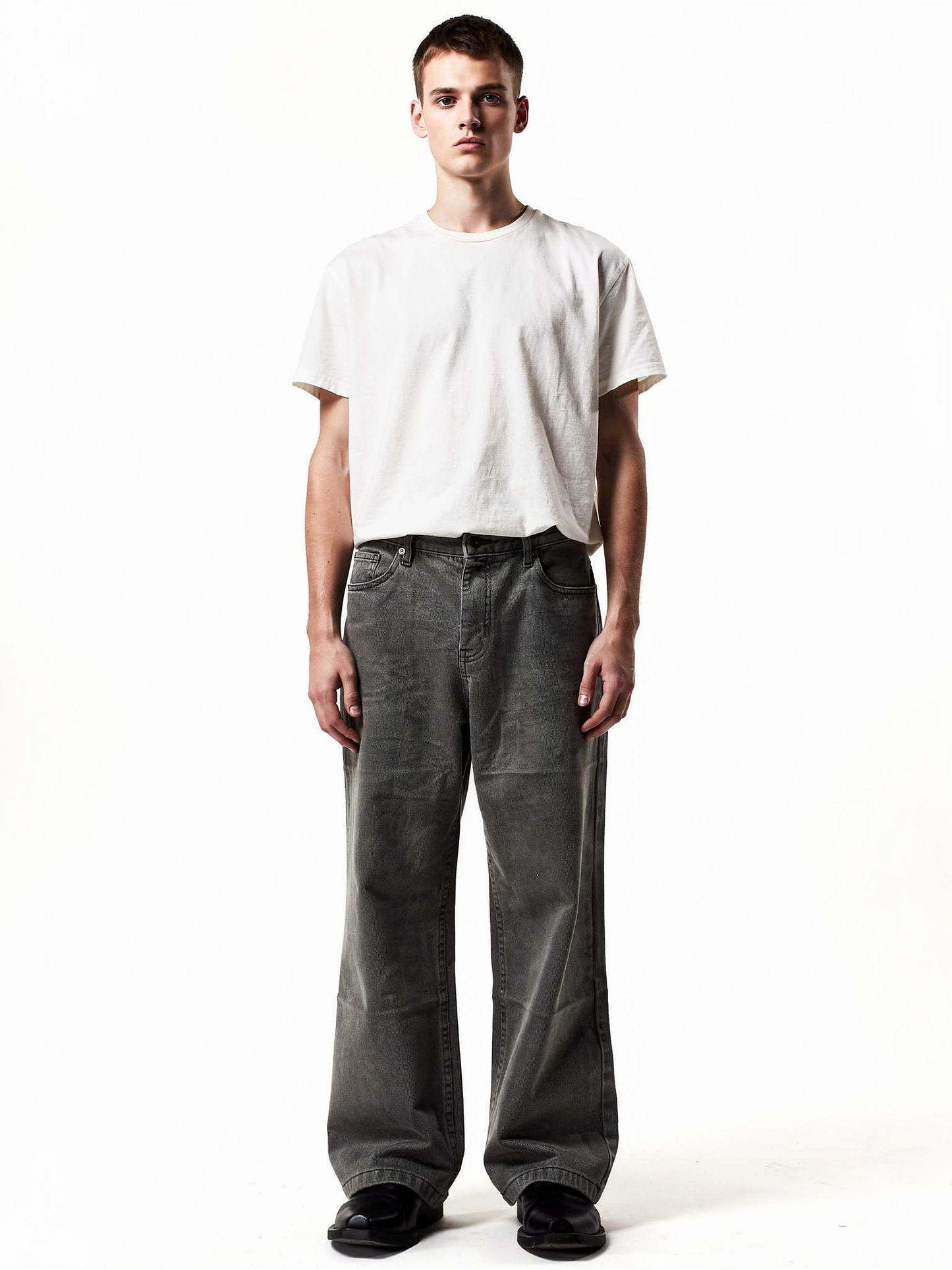 ワイドストレートクラシックデニム