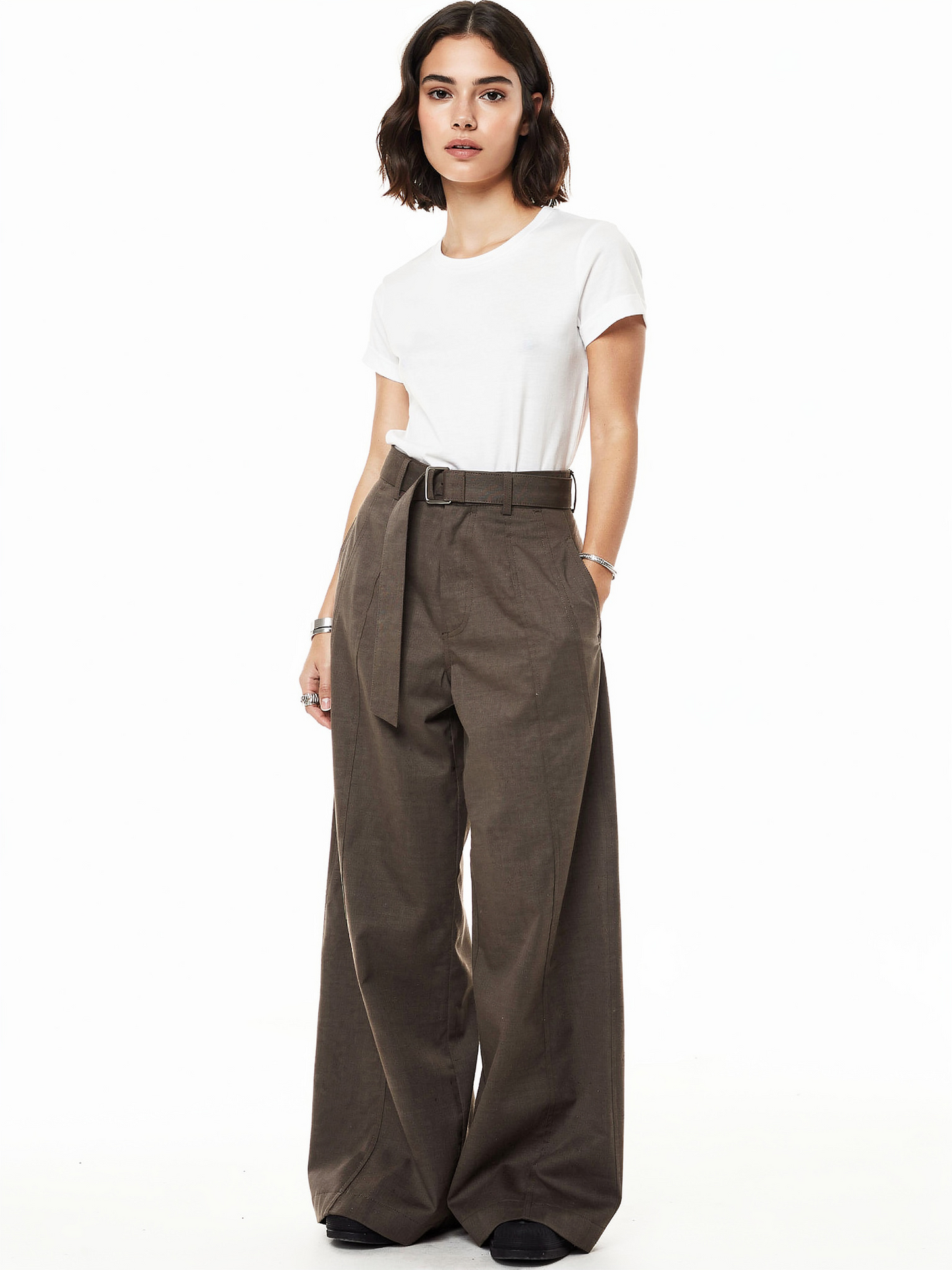 ヴィンテージルーズワイドスラックス