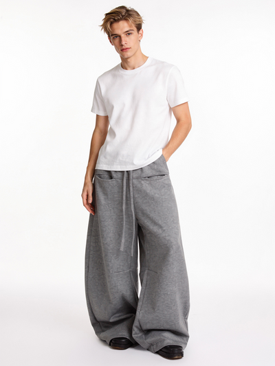 ルーズワイドスウェットパンツ