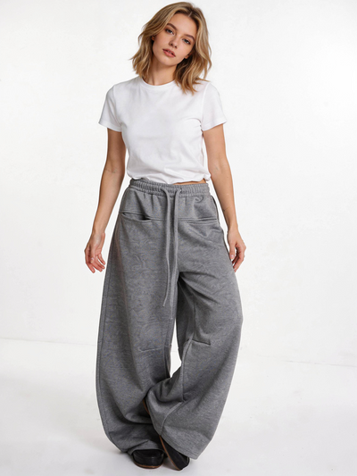 ルーズワイドスウェットパンツ