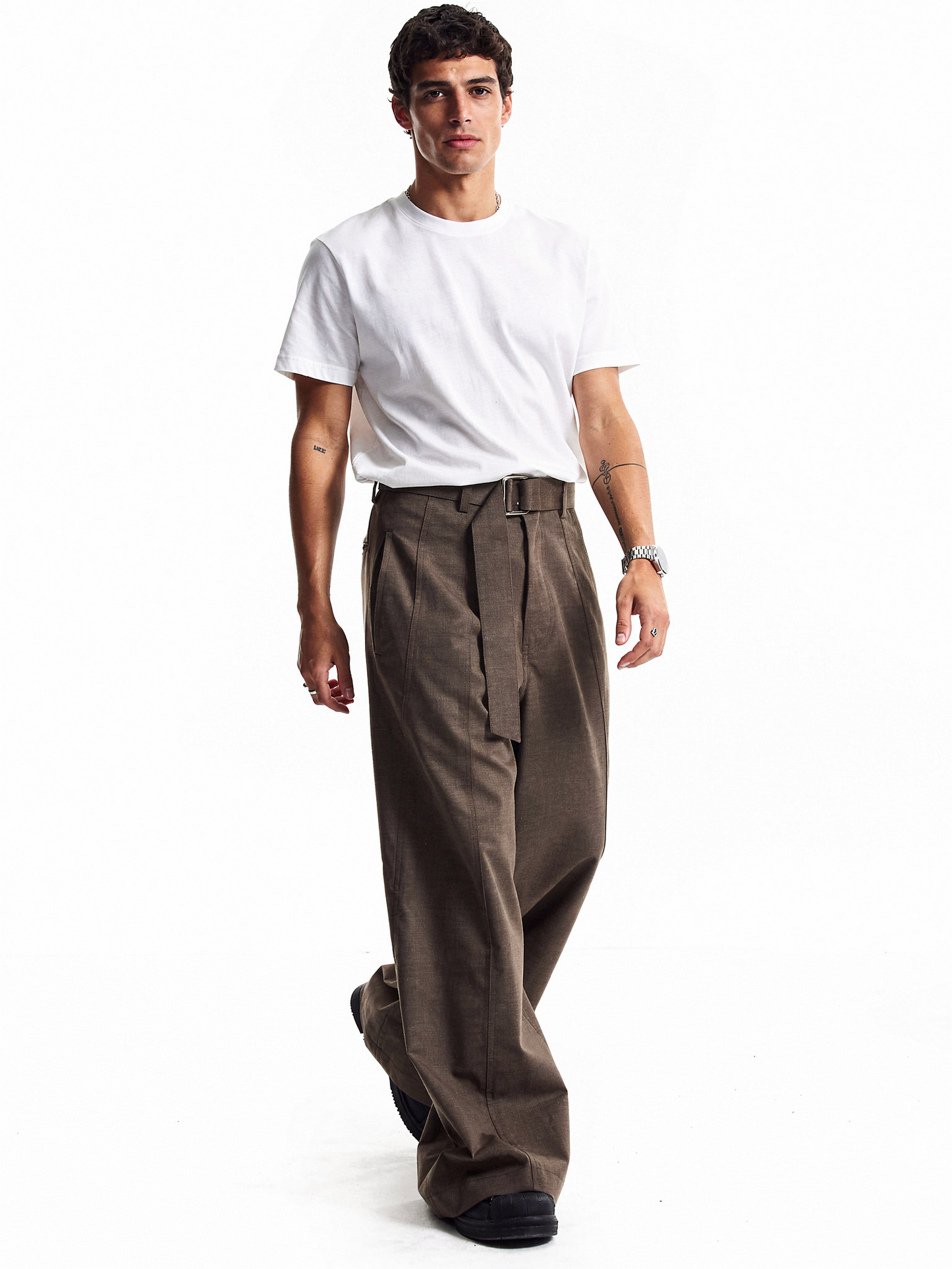 ヴィンテージルーズワイドスラックス