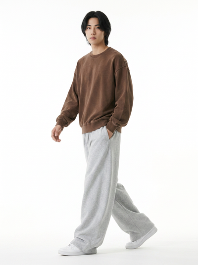 ニュートラルワイドスウェットパンツ